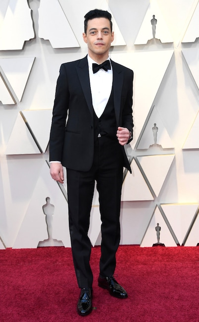 Rami Malek, 2019 Oscars, 2019 Academy Awards, Red Carpet Fashions